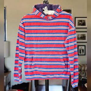 Mini Boden Towelling Hoodie